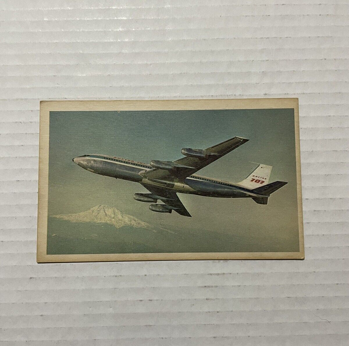 Boeing 707 Airplane Aviation Information Card #31