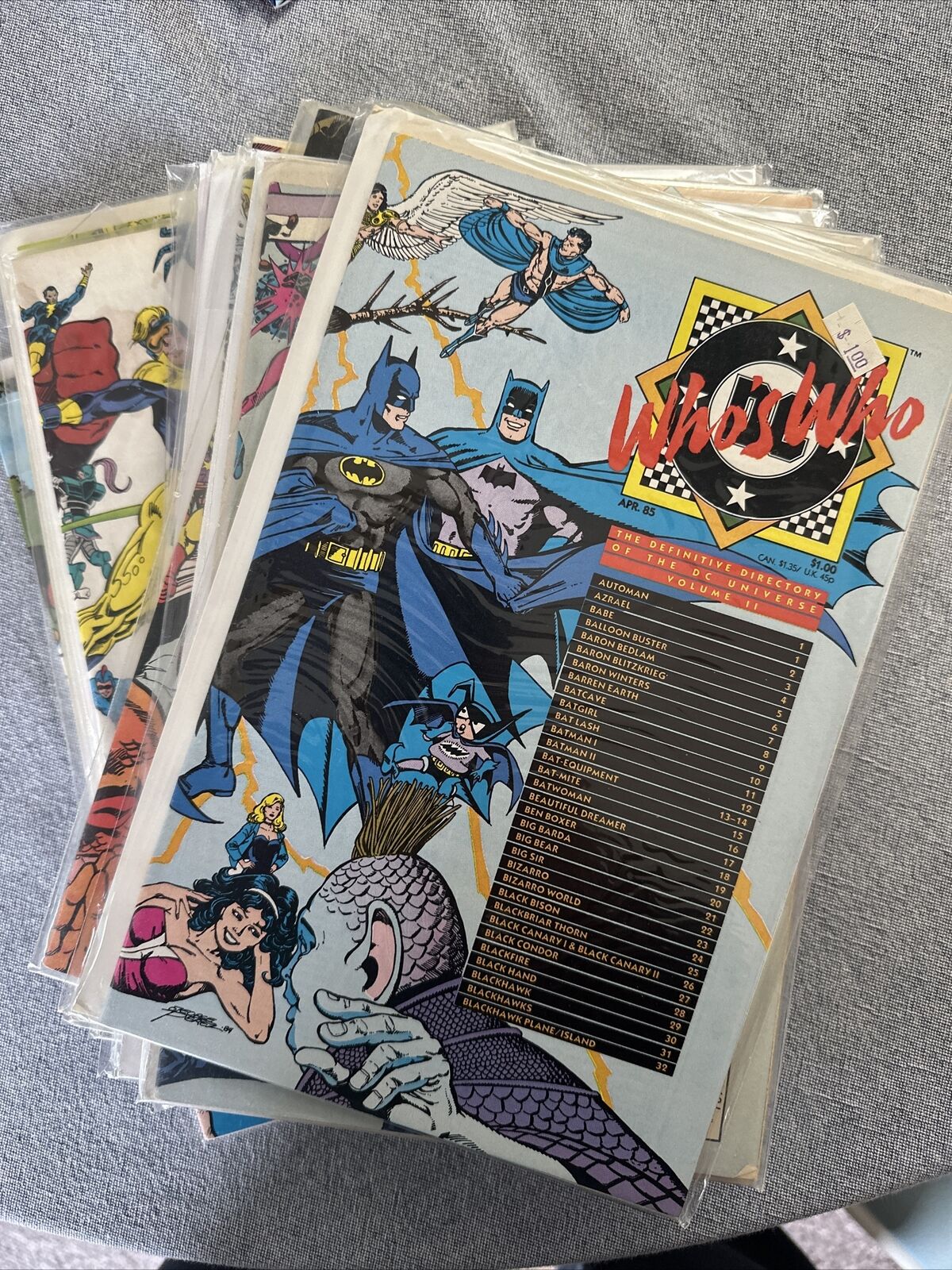 DC Who’s Who - Who’s Who 87, 88 - Comic Book Lot Of 19 No Duplicates