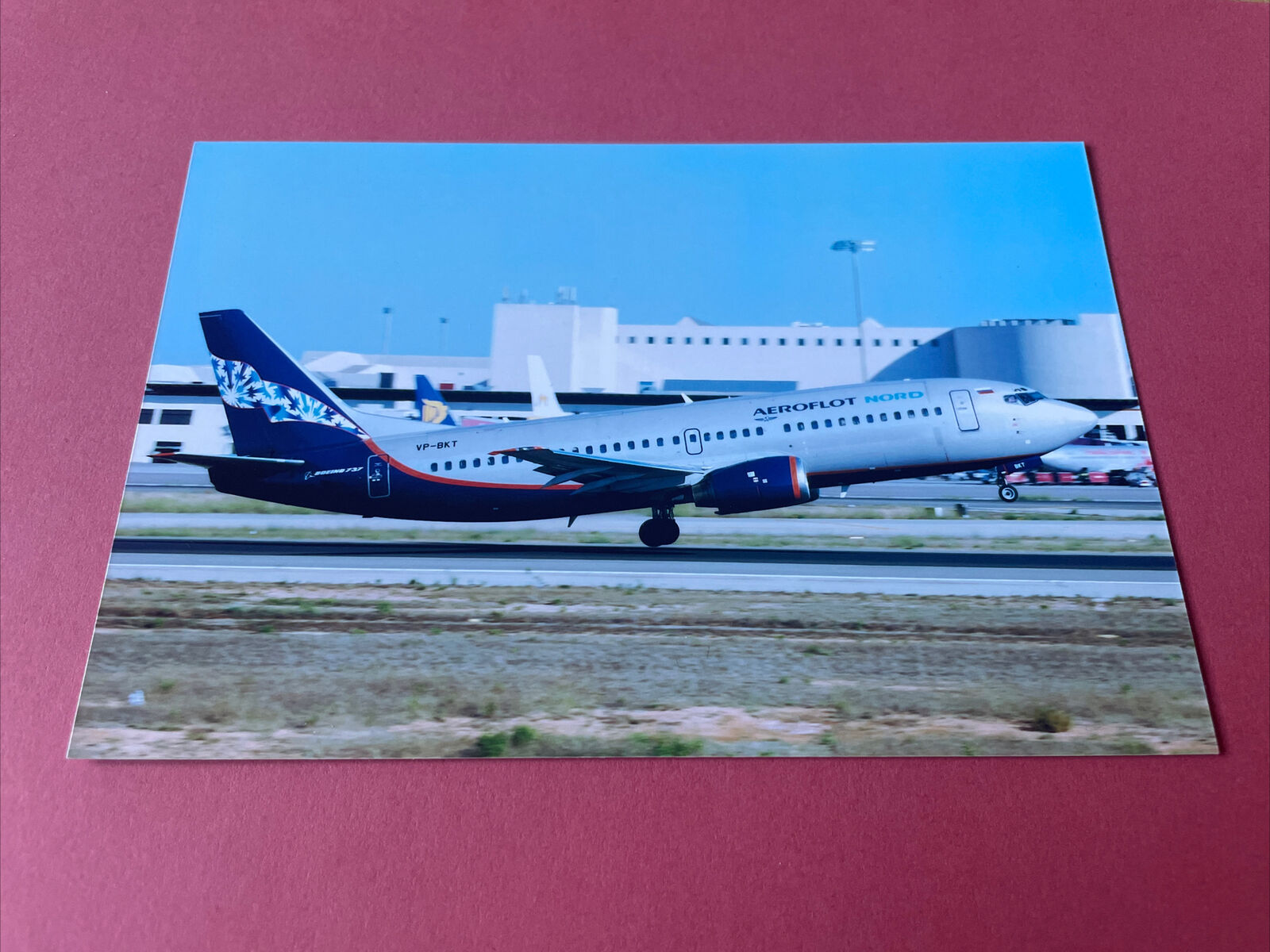 Aeroflot Nord Boeing 737-300 VP-BKT colour photograph