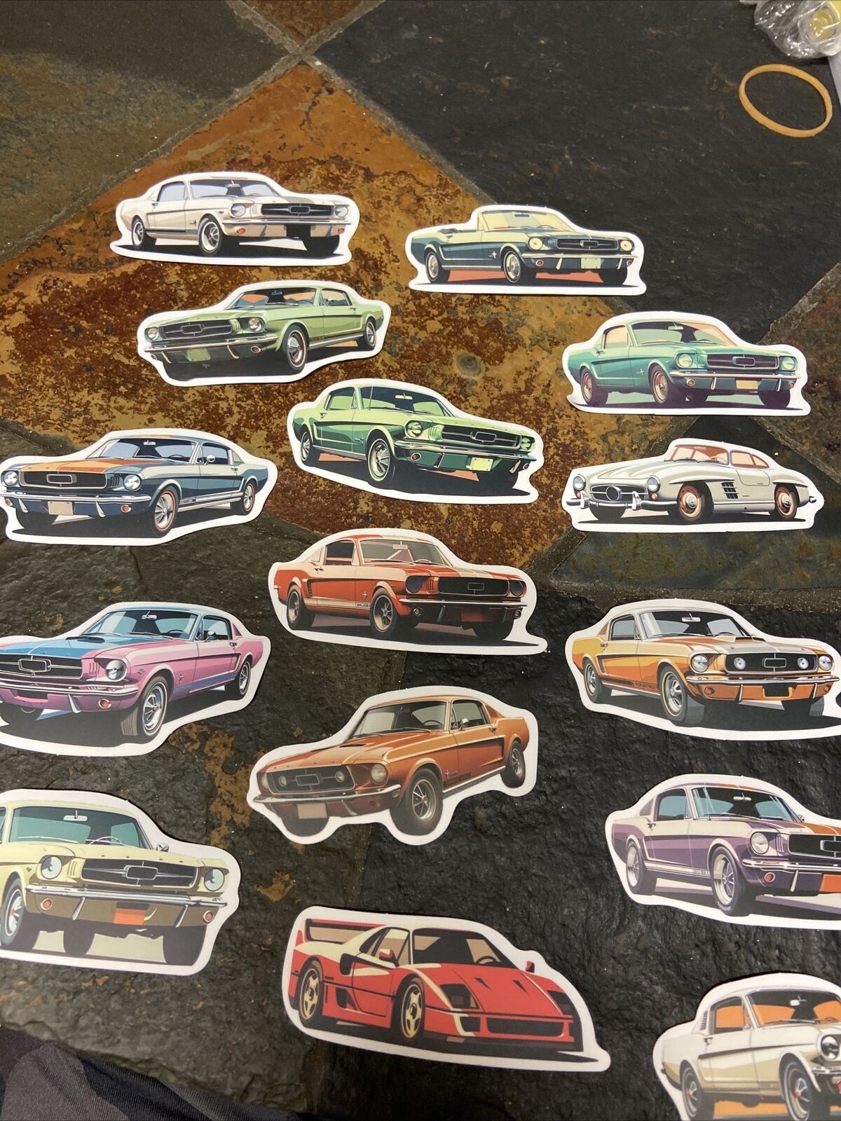 15 Stickers Of Cars