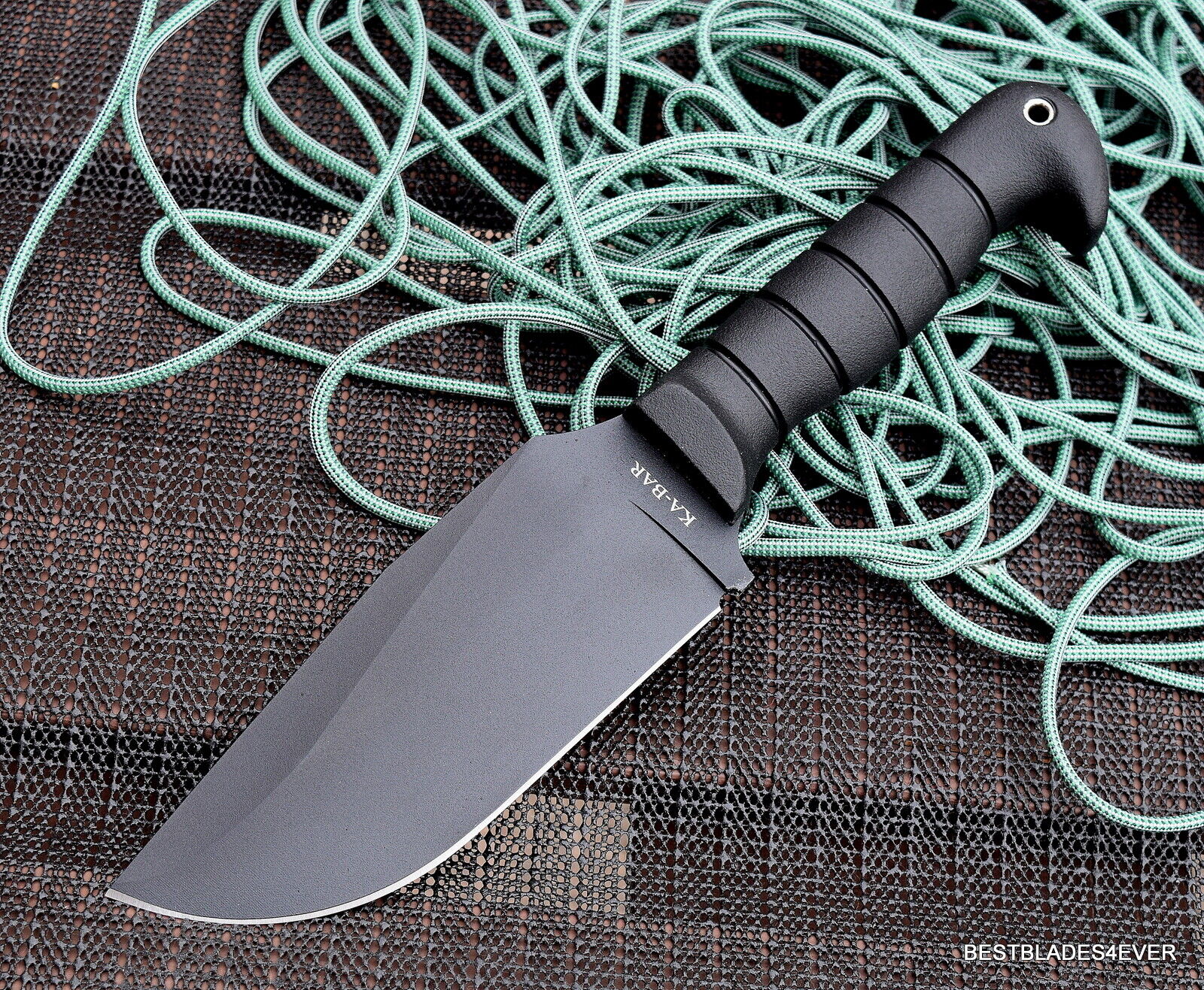12.25 INCHES KABAR HEAVY DUTY WARTHOG FIXED BLADE KNIFE RAZOR SHARP WITH SHEATH