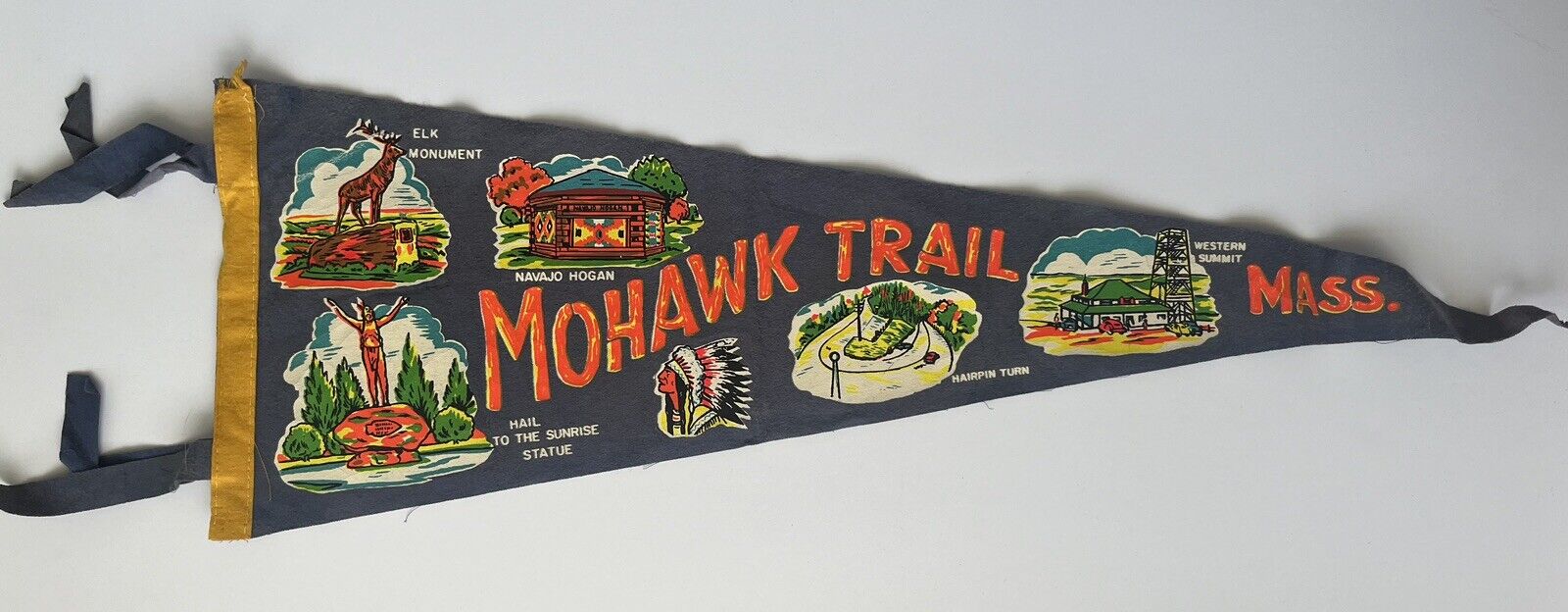 Vintage Mohawk Trail MA Massachusetts 26