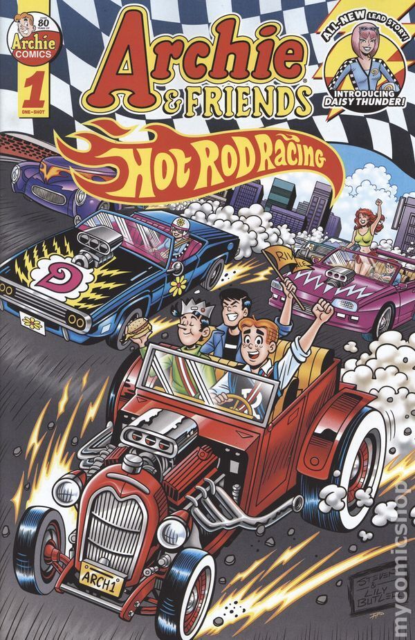 Archie And Friends Hot Rod Racing #1 Stock Image