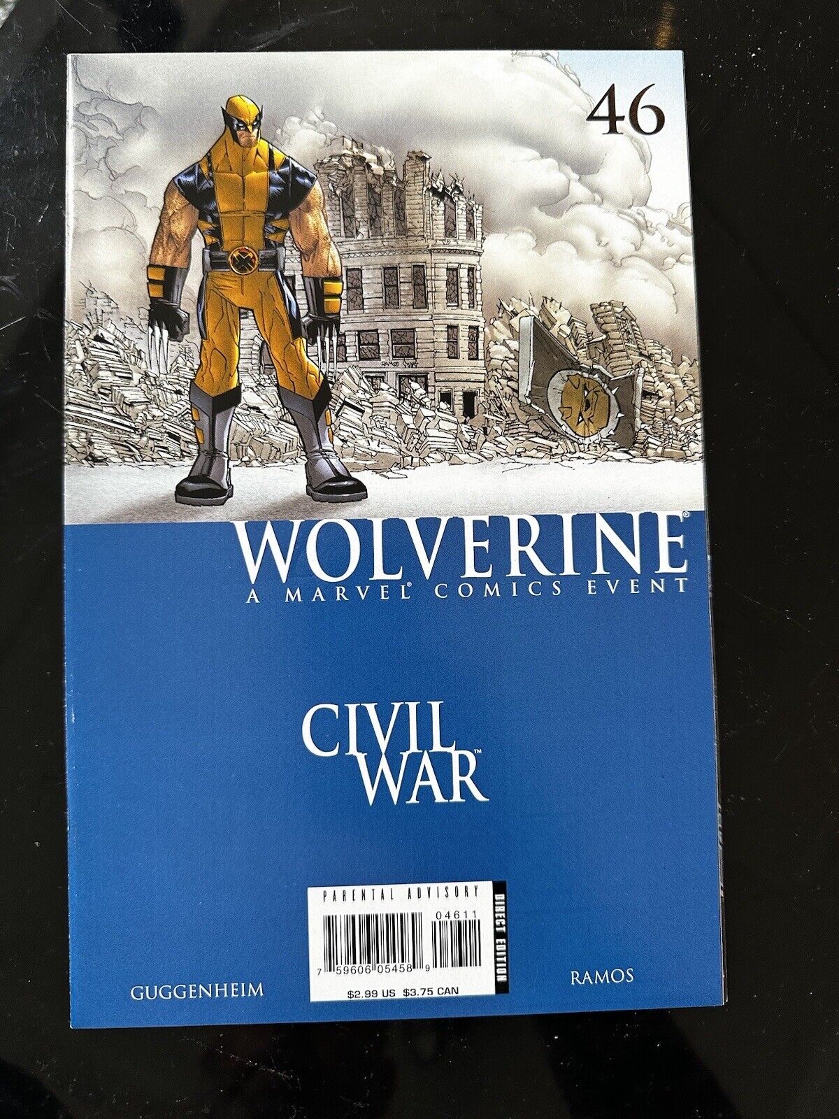 Wolverine #46 Civil War Marvel Comics 2006