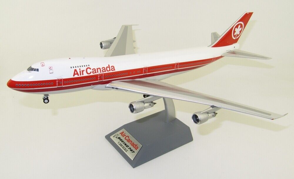 B-741-AC-07 Air Canada Boeing 747-100 C-FTOE Diecast 1/200 Jet Model AV Airplane