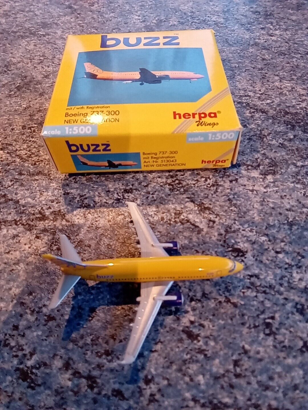 Boeing 737-300 1.500 BUZZ AIR, Herpa Wings