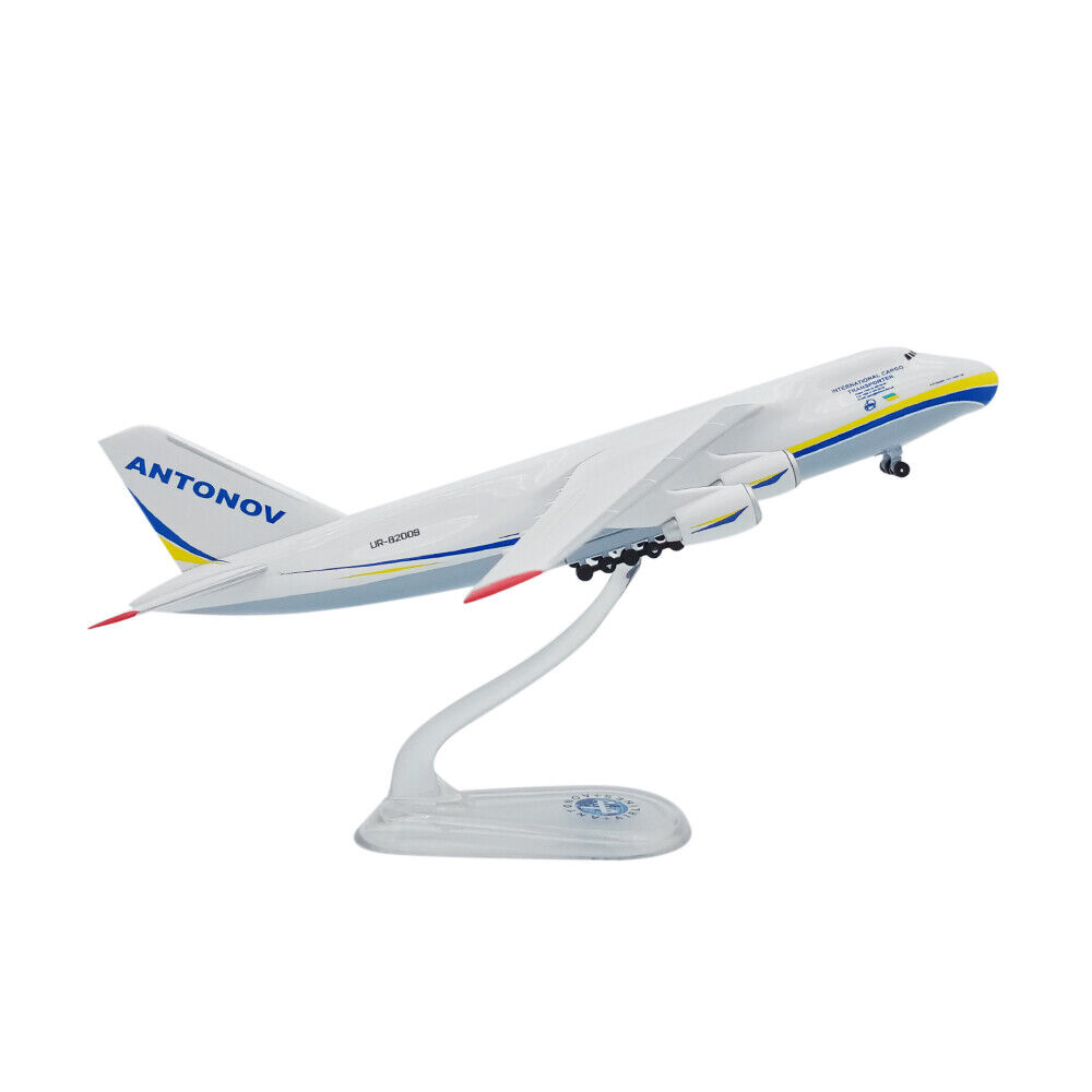 HOT 1:400 scale ANTONOV An-124 ABS Plastic Model With Stand