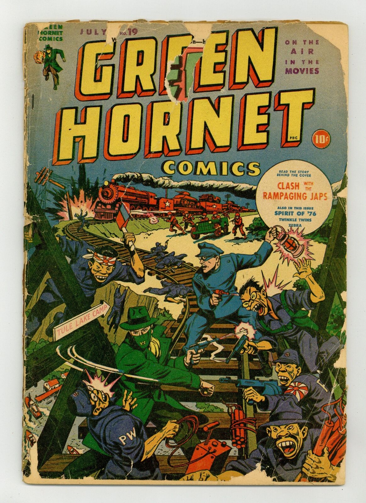 Green Hornet Comics #19 PR 0.5 1944