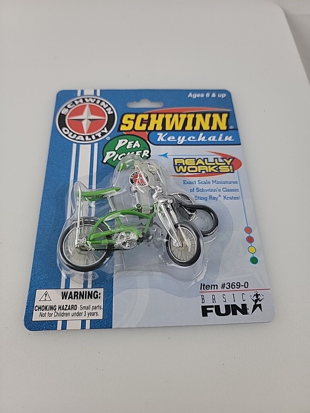 Schwinn Keychain Stingray Pea Picker Bicycle - Schwinn Quality Keychain New