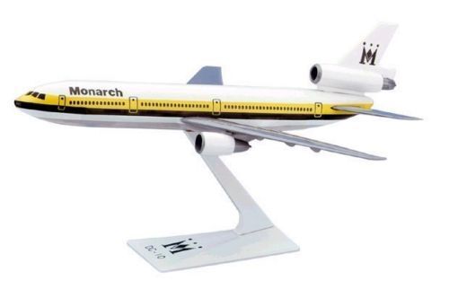 Flight Miniatures Monarch Airlines DC-10 Desk Top Display 1/250 Model Airplane
