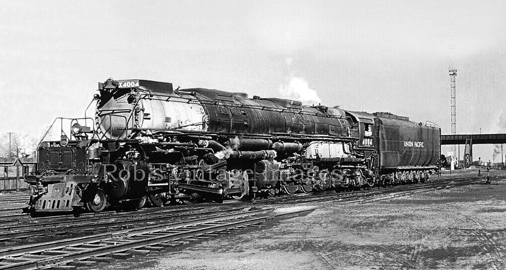 Union Pacific Photo BIG Boy Biggest Steam Locomotive 4004 Railroad UP train