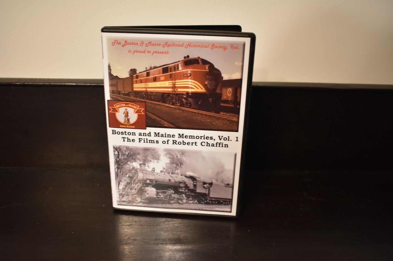 Boston & Maine Railroad vintage steam diesel 1930-50s color/bw DVD