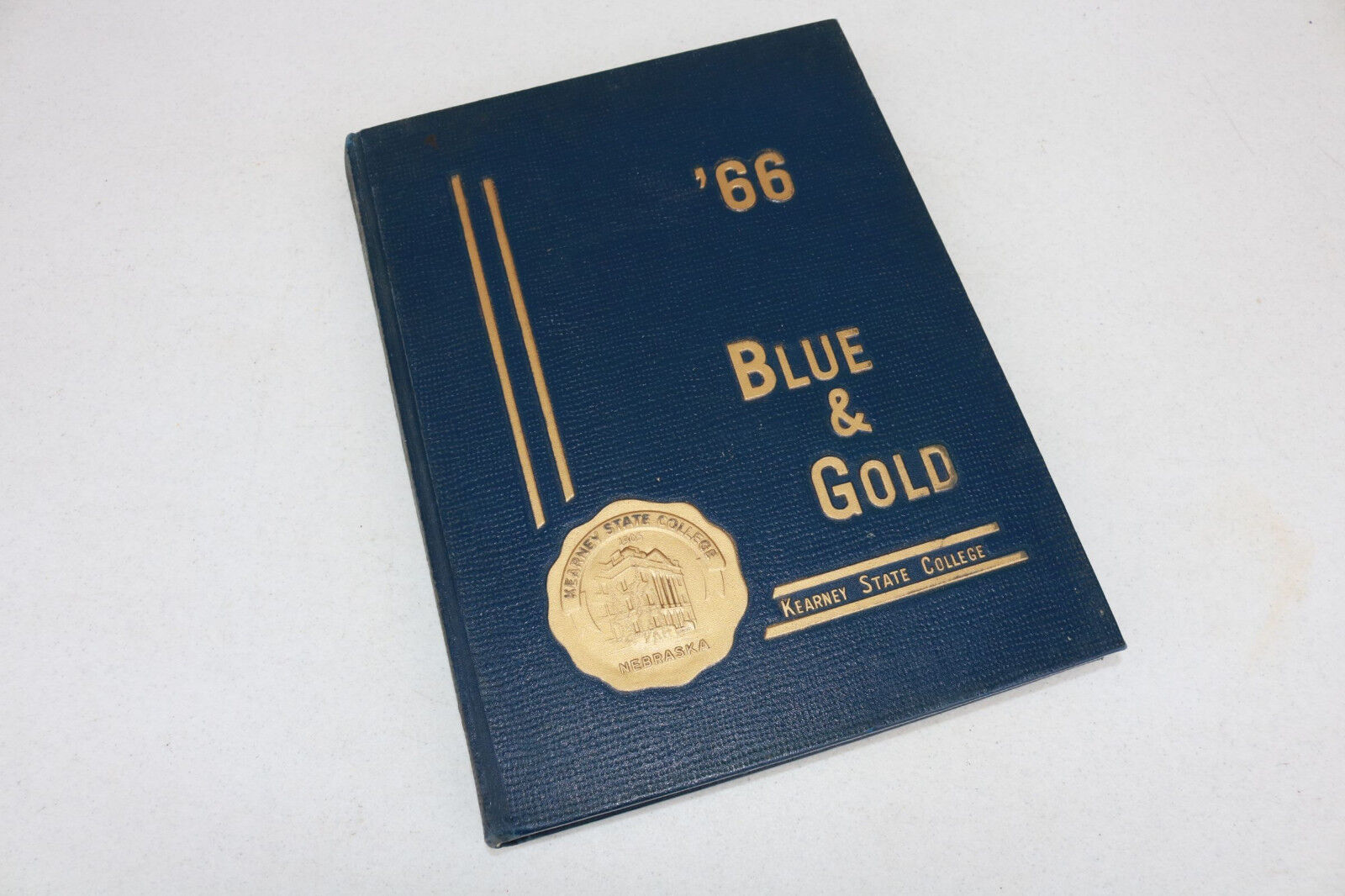 1966 66 Kearney State College Yearbook Kearney Nebraska The Blue & Gold HL