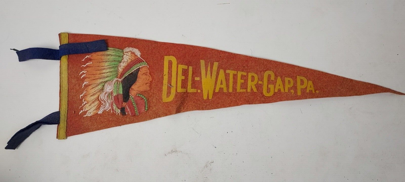 Vintage Del.-Water-Gap, Pa Pennant