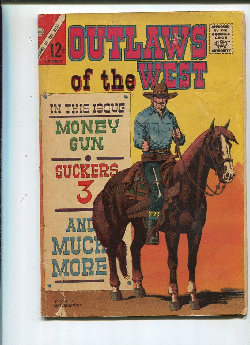 Outlaws Of The West  #55  VG or better CBX1N   