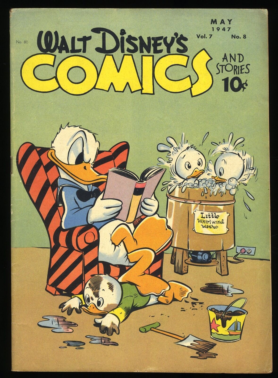 Walt Disney\'s Comics And Stories #80 FN/VF 7.0 Donald Duck Carl Barks Art