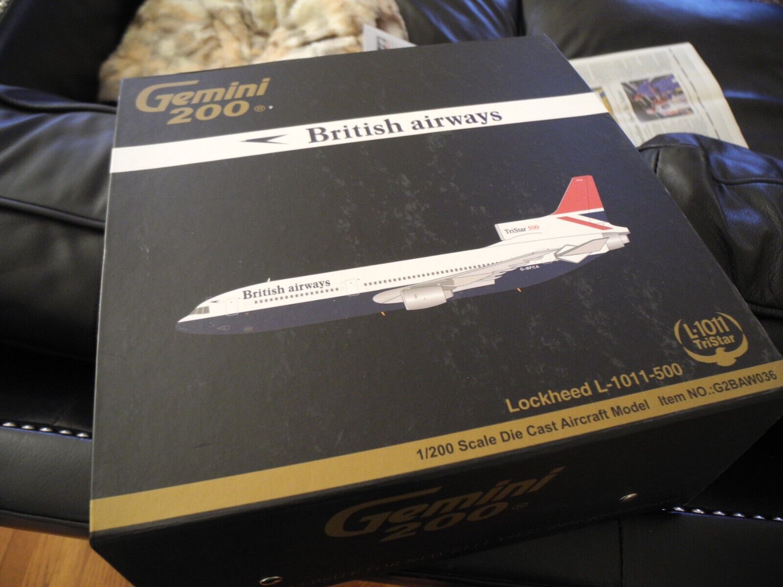 Extremely RARE GEMINI JETS L-1011 TRISTAR, British Airways, 1:200, 2008 Version