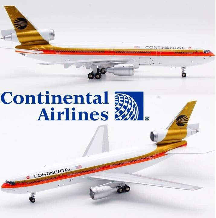 InFlight 1/200 IF103CO0823 Douglas DC10-30 Continental Airlines BLACK MEATBALL