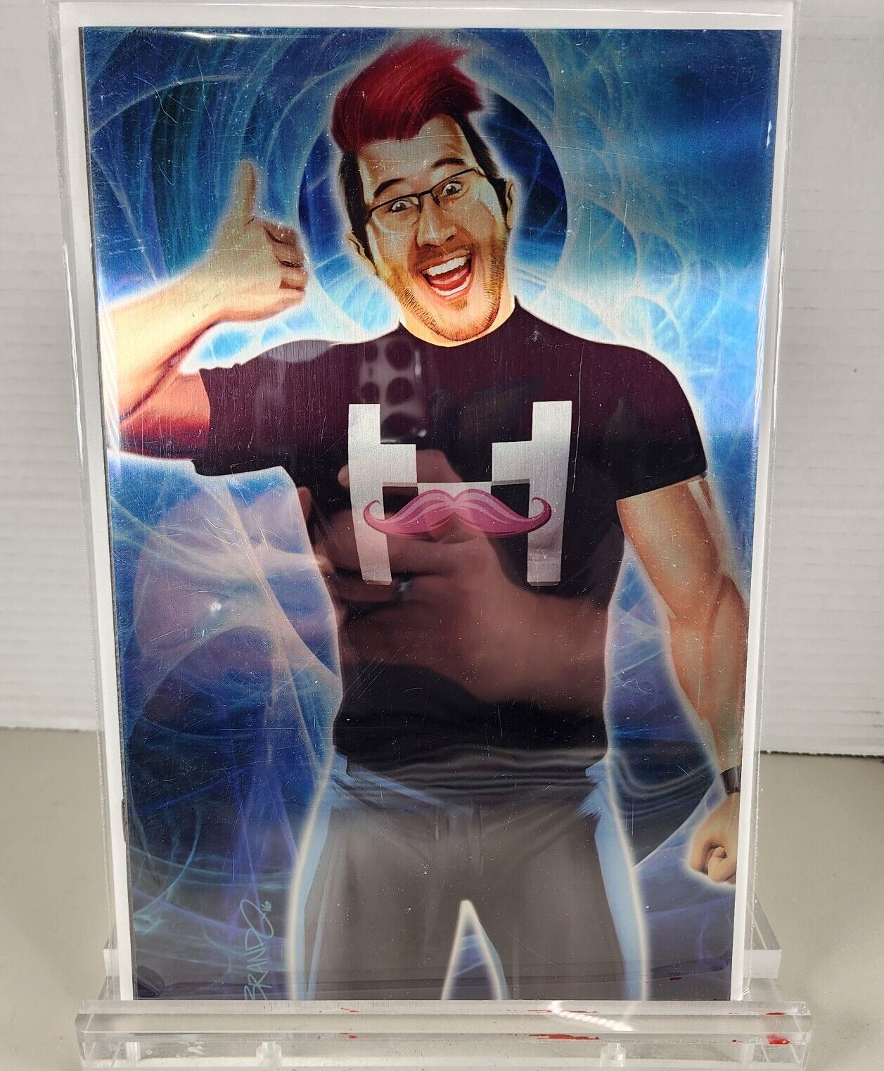 Markiplier #1 Absolute Comics Metal EDITION Comic Extremely Rare