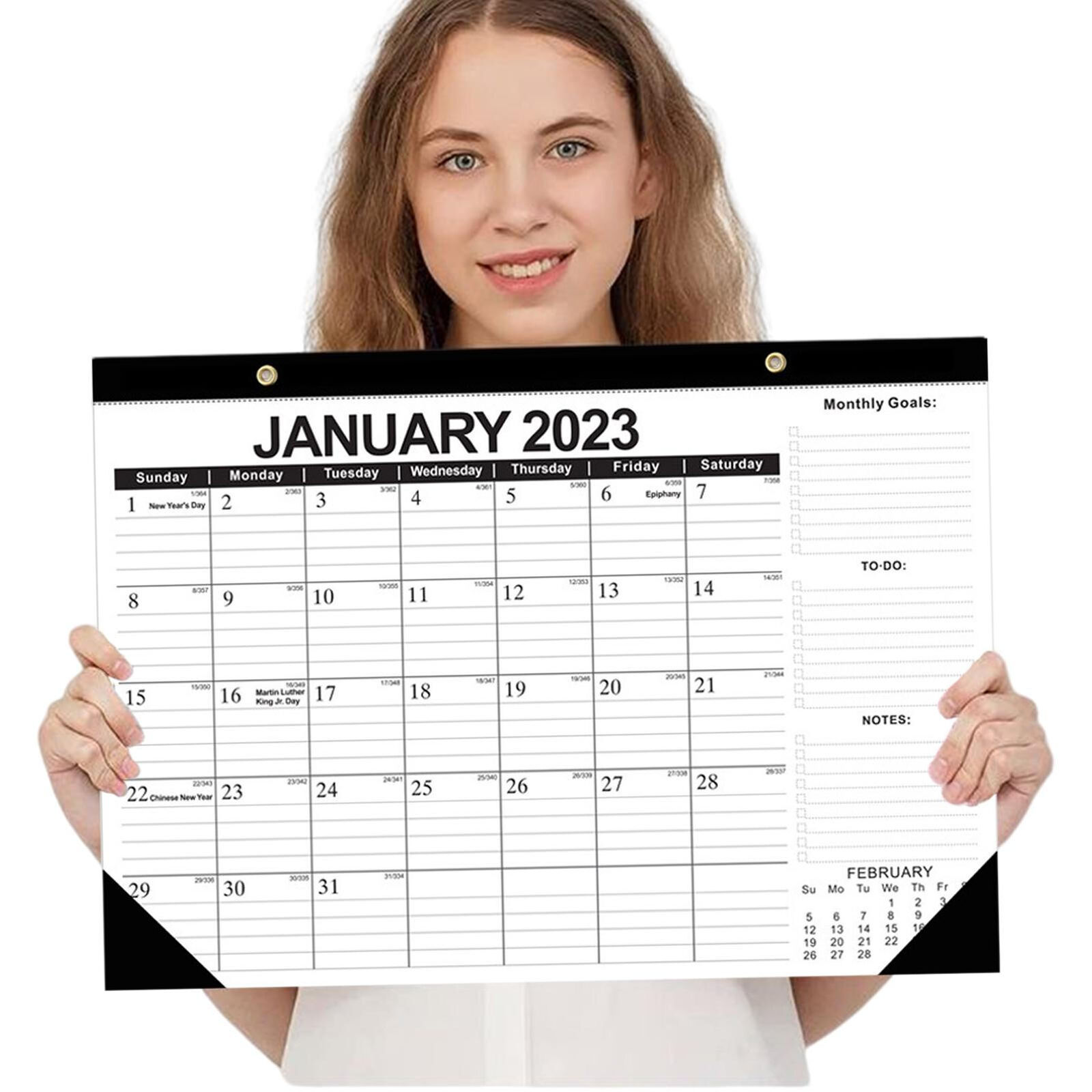 Desk Calendar 2023-2024 Large,Professional Desk Calendar 2023 Large JUL