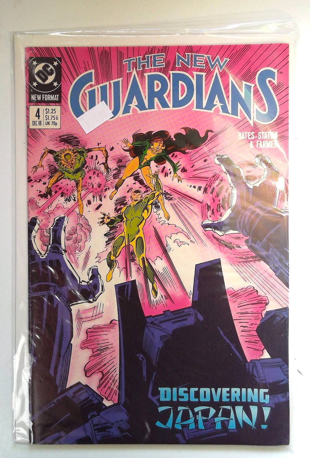 1988 The New Guardians #4 DC Comics VF 1st Print Comic Book