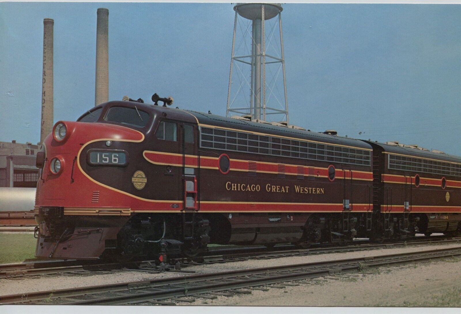 Chicago Great Western #156 Diesel Engine 8 3/4\