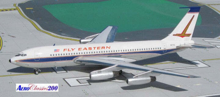 Aeroclassics ACN8711E Eastern Airlines Boeing 720-25 N8711E Diecast 1/200 Model
