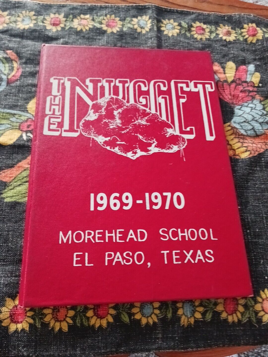 Vtg Yearbook The Nugget Morehead Middle School El Paso Texas Annual 1969 1970