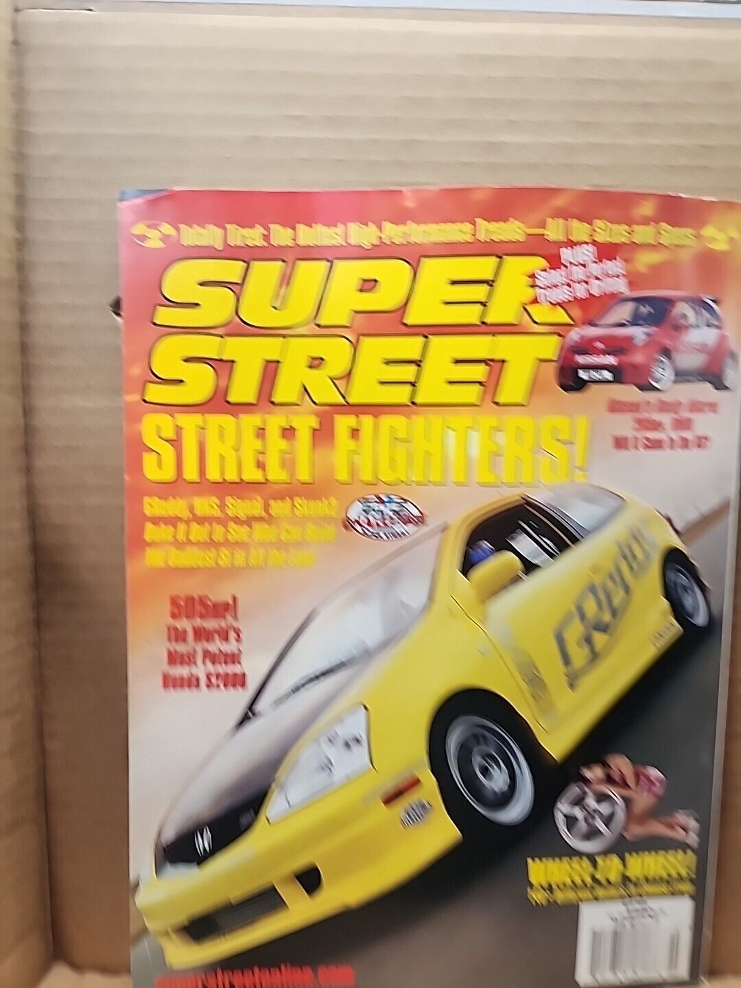 SUPER STREET Magazine April 2004 Civic Si Build, Honda S2000