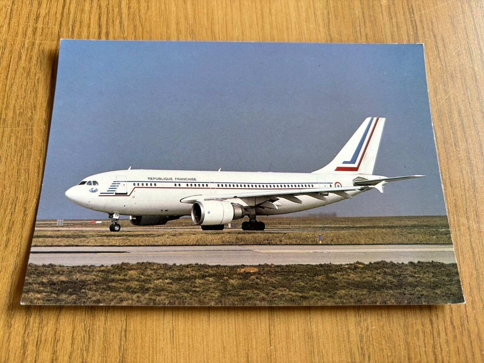 French Air Force Airbus A310 postcard