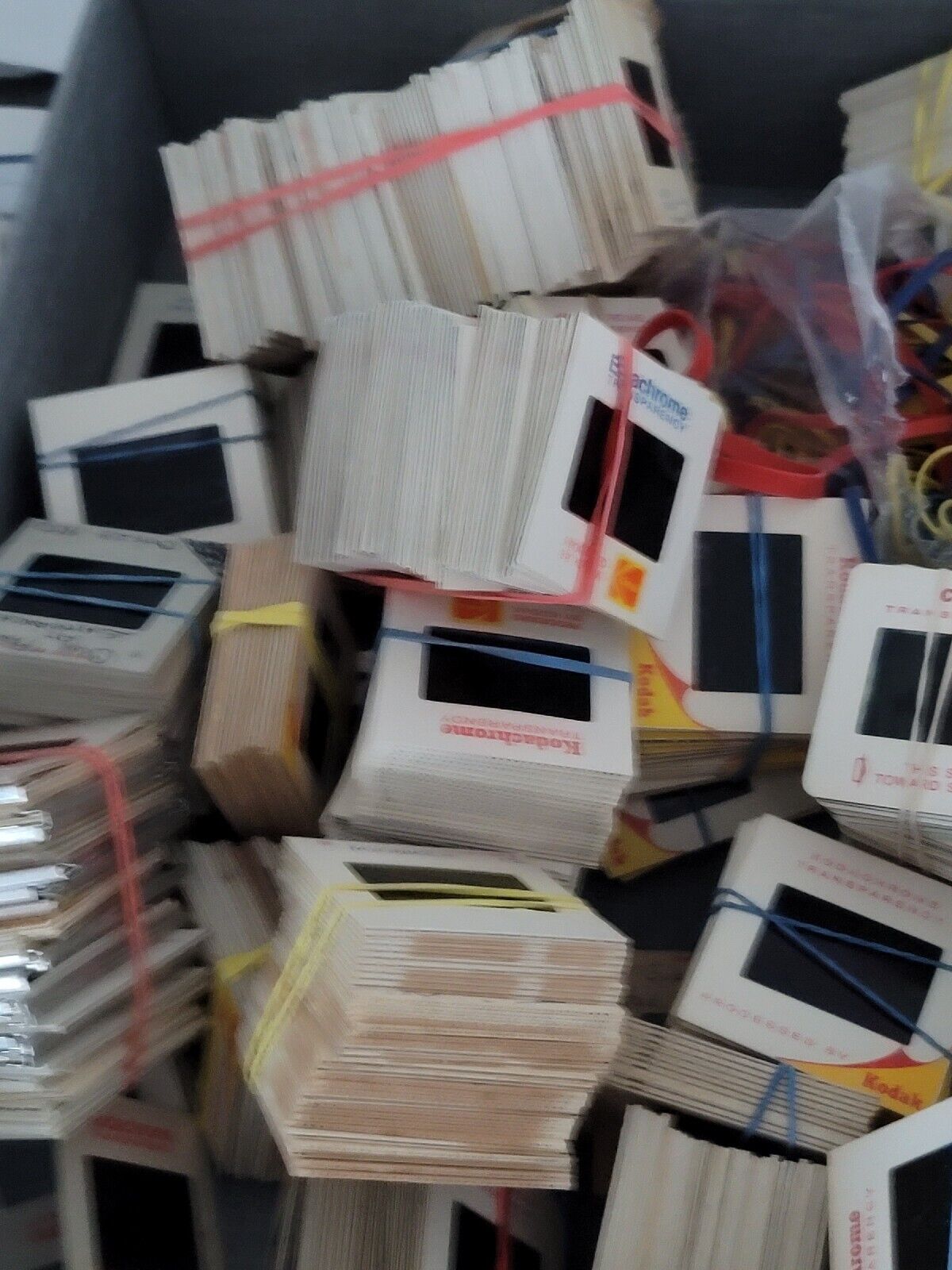 100 Unsearched 35mm Slides LOT 1950s 1960s 1970s