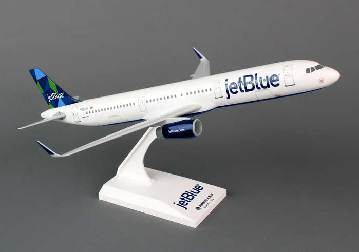 Skymarks SKR778 JetBlue Airbus A321 1/150 Model Plane with Stand
