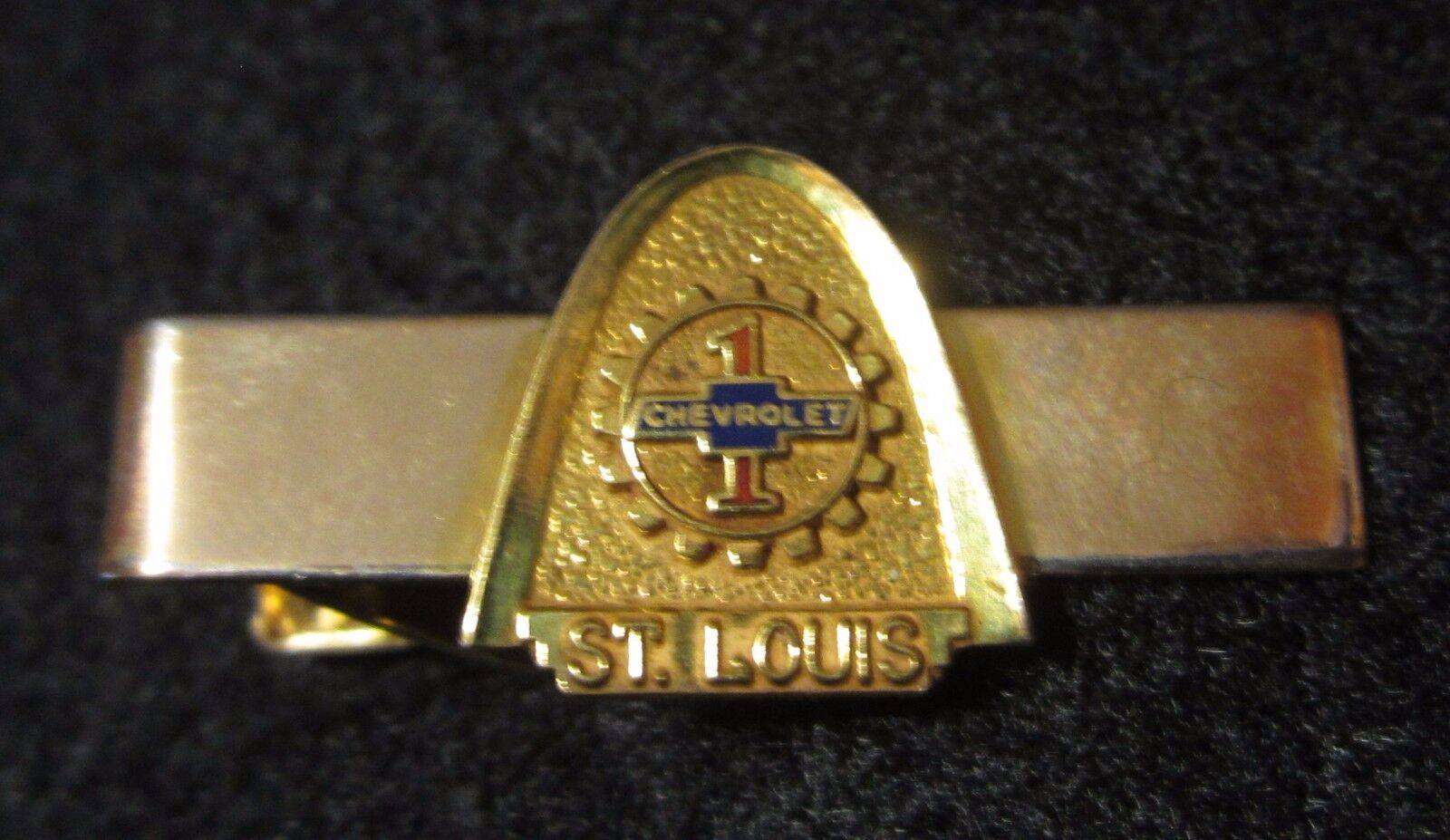 Chevrolet St Louis Automotive Plant Tie Bar 1/20 12K Gold Filled