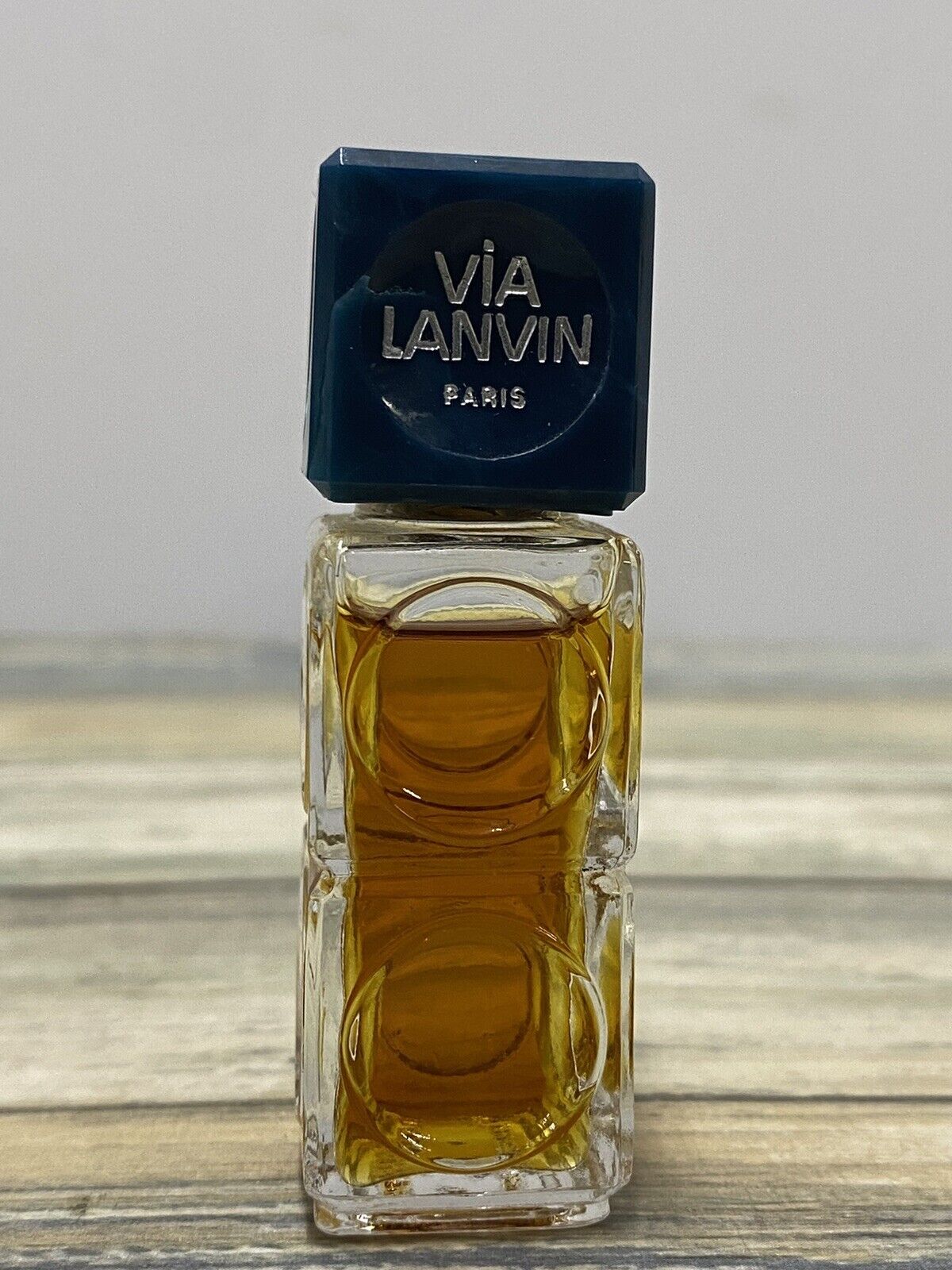 Vintage 1970's Via Lanvin by Lanvin Parfum 2 ml Miniature Sample Perfume