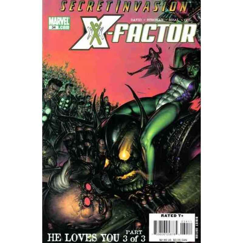 X-Factor (2006 series) #34 in Near Mint minus condition. Marvel comics [w^