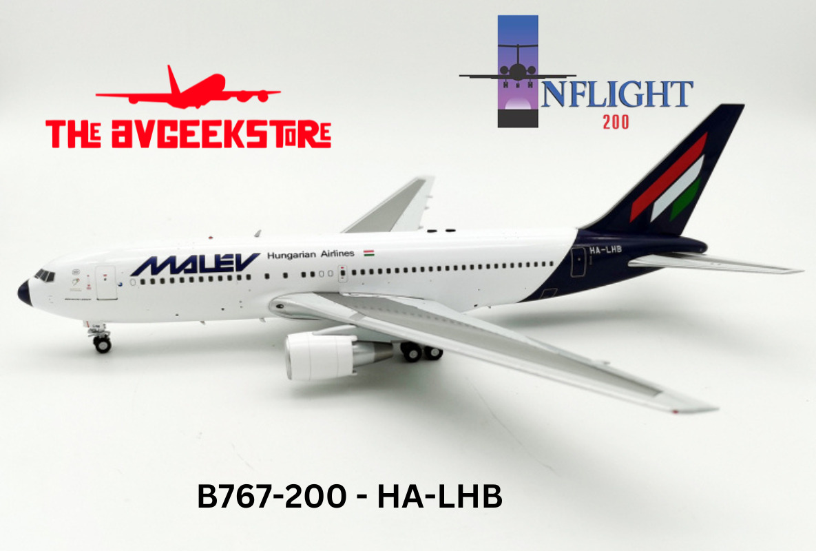 Malev (Hungrarian Airlines) - B767-200 - 1/200 - Inflight 200 - IF762MA0521