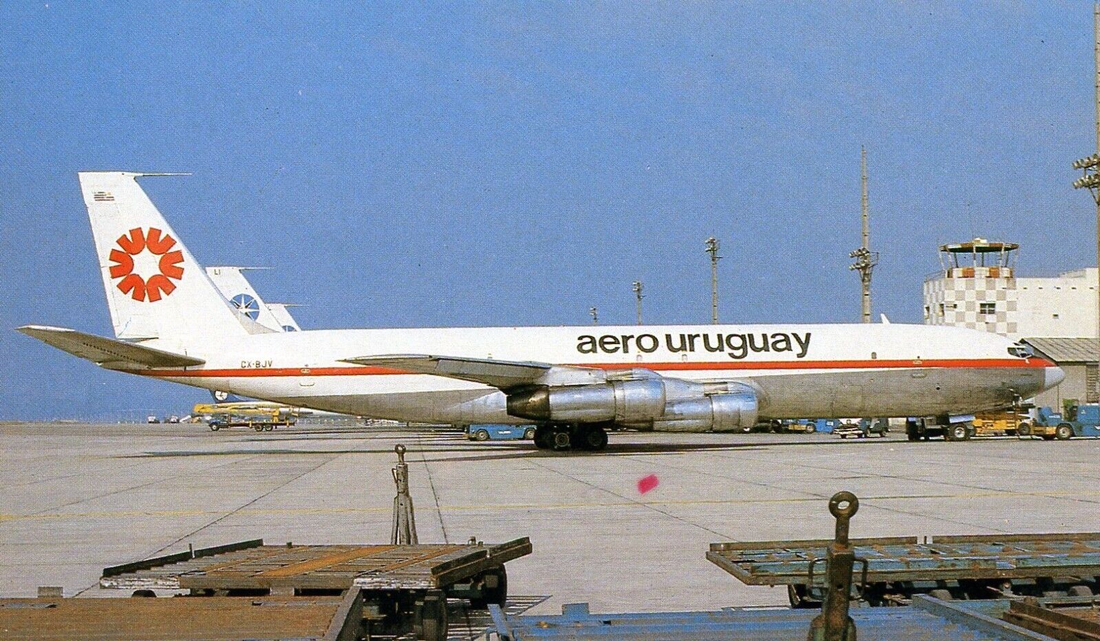 URAGUAYA  AIRLINES   AERO URUGUAY      B-707-331C    AIRPORT / AIRPLANE   48