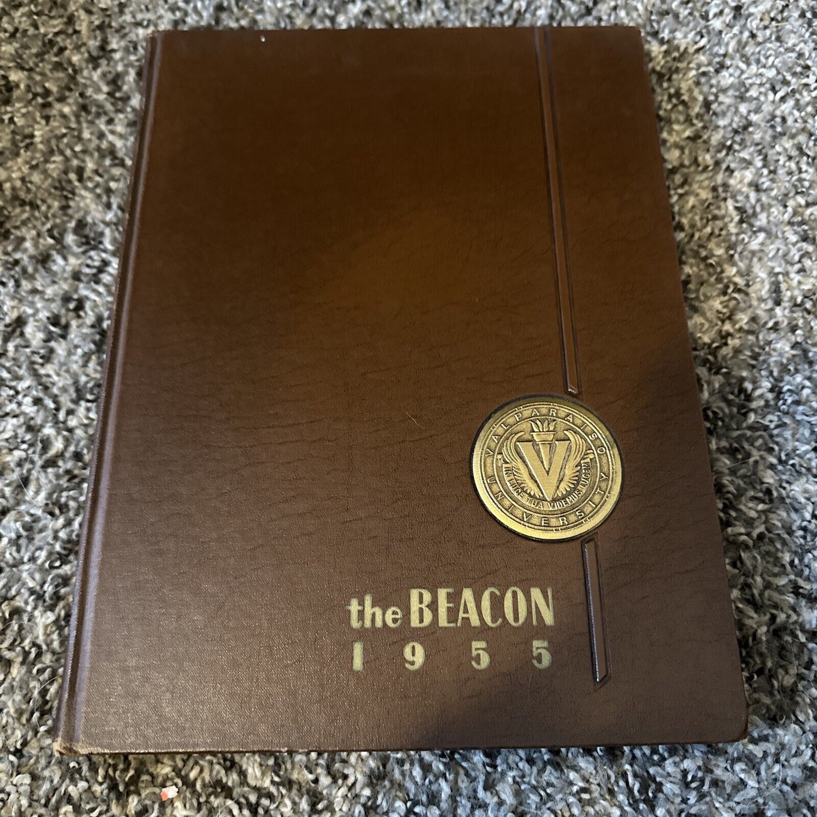 The Beacon Valparaiso University 1955 Yearbook Green Bay packers Thurston