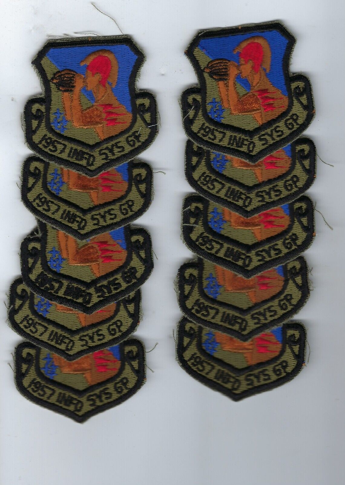 1957th Information Systems Group Patch -- dealer\'/s lot