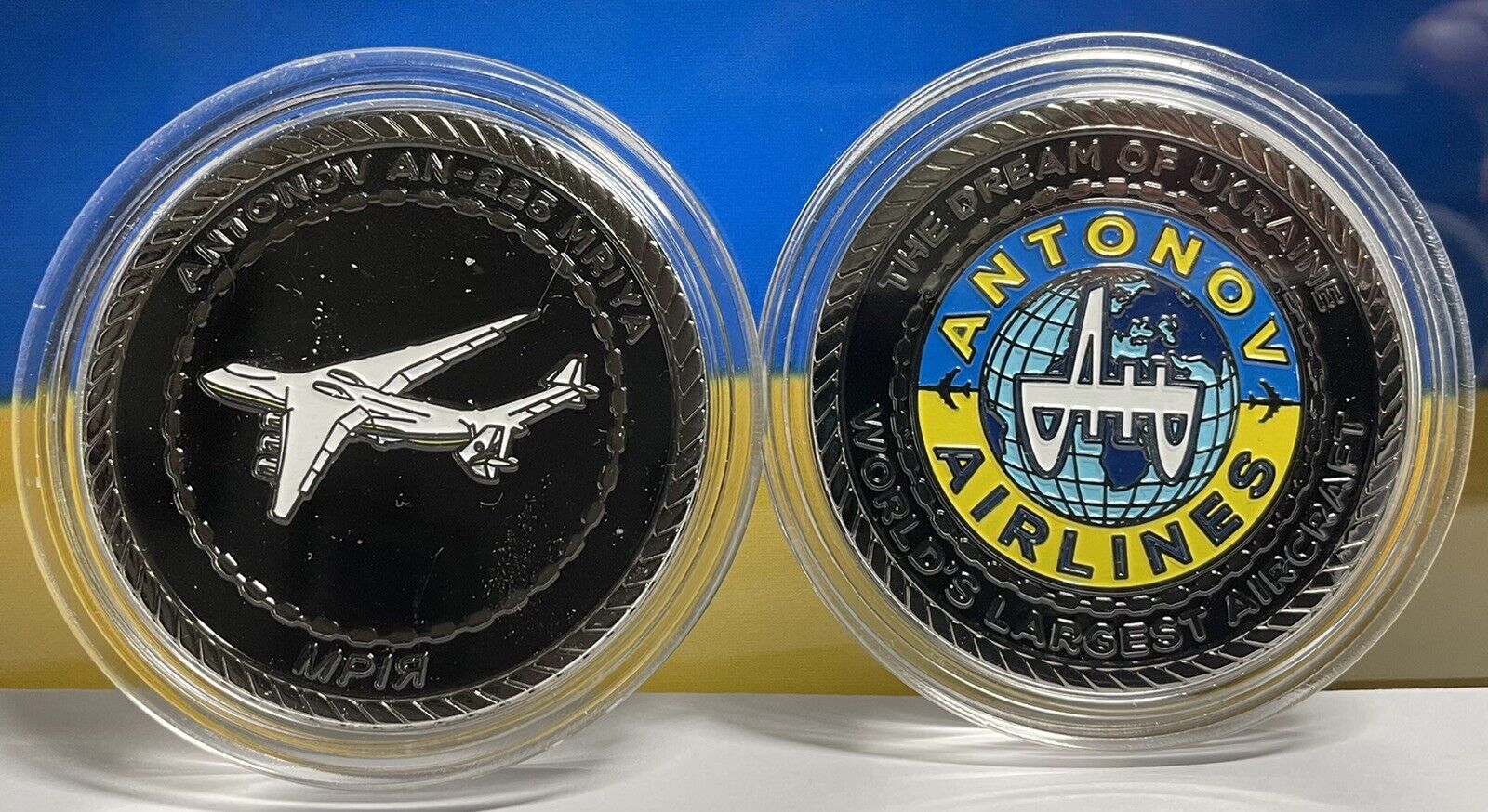 AN-225 MRIYA Antonov Airlines Challenge Coin