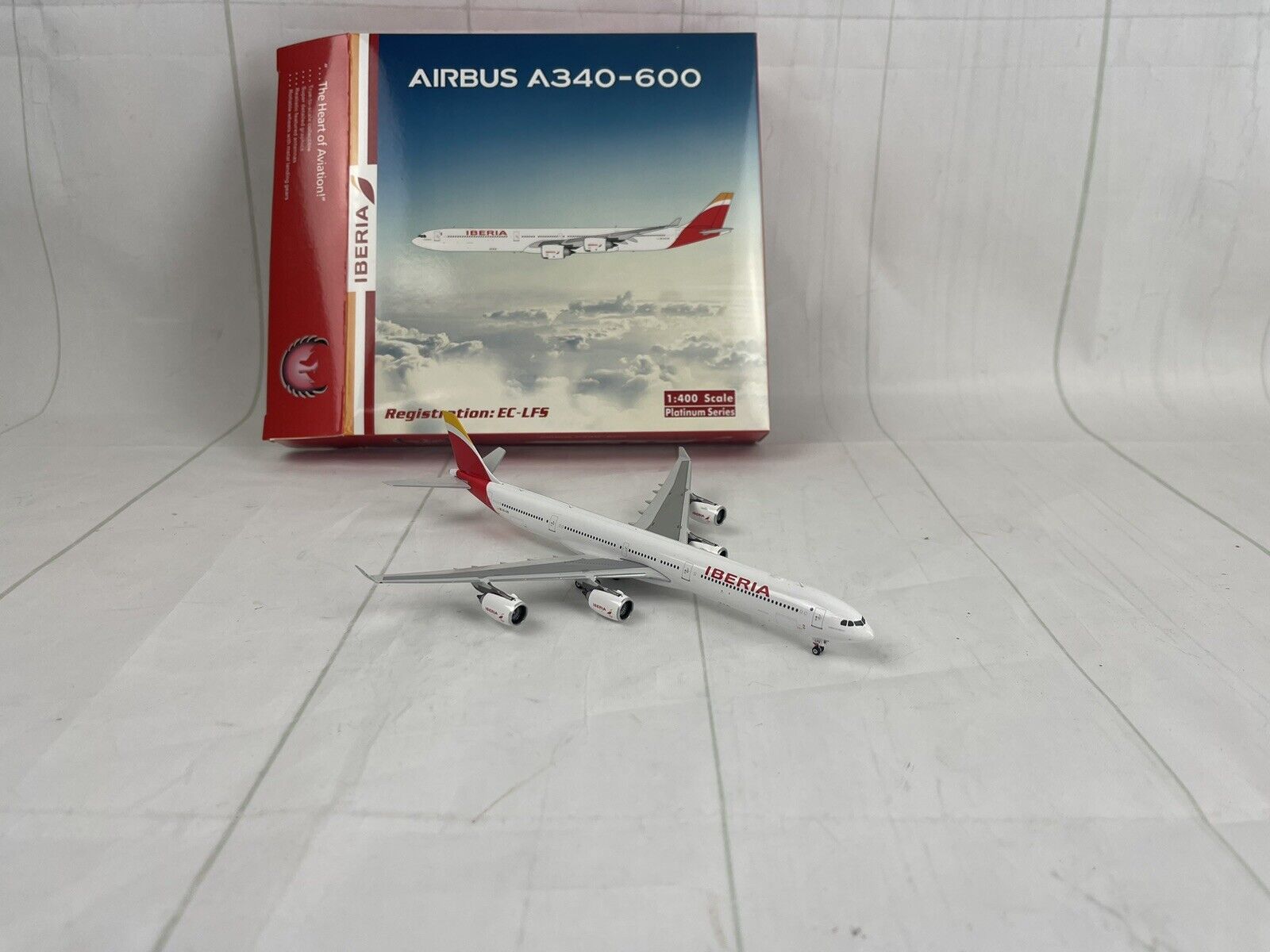 Phoenix Models Iberia Airbus A340-600  1:400 EC-LFS Ciudad De Mexico New Livery