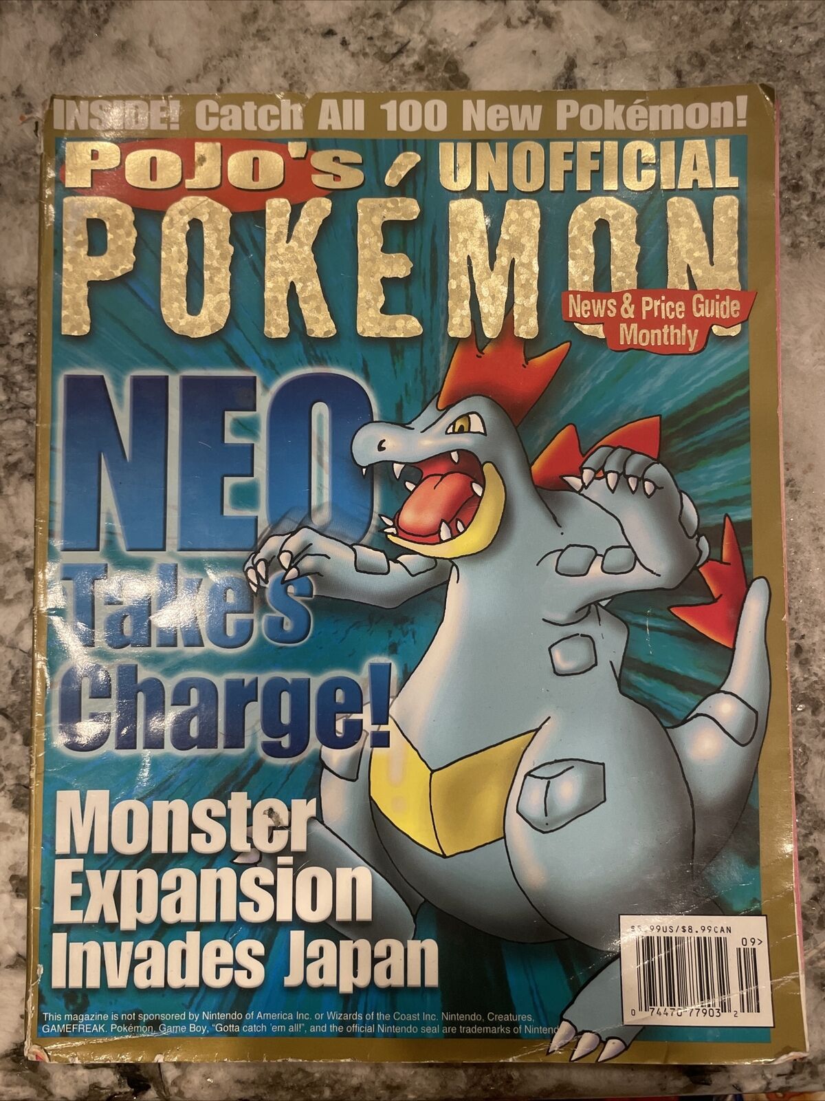 Pojo's Unofficial Pokemon News & Price Guide Monthly May 2000 Complete