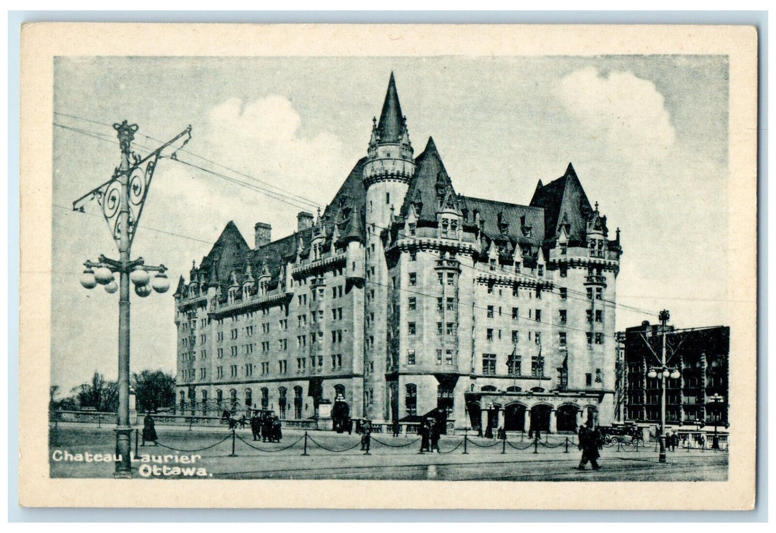 c1930\'s Chateau Laurier Ottawa Ontario Canada Vintage Unposted Postcard