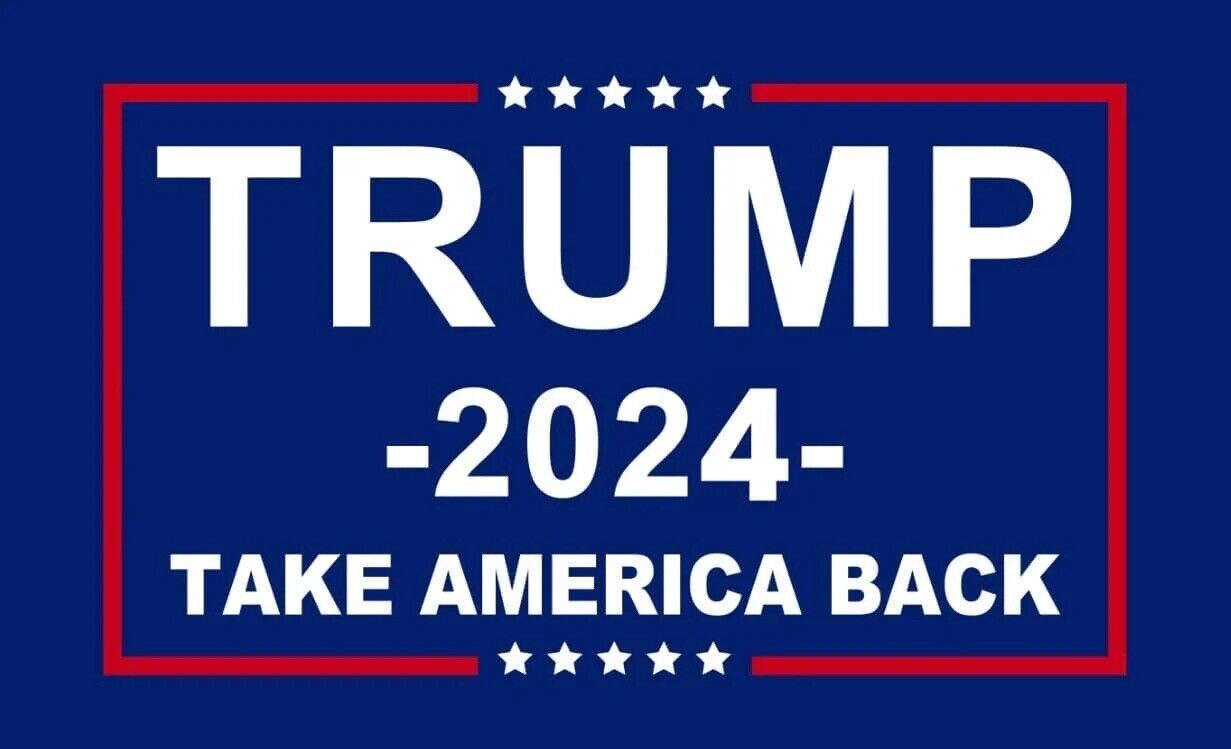 100 Pcs President Donald J. Trump 2024  Take America Back Magnet 4x6 ￼Wholesale