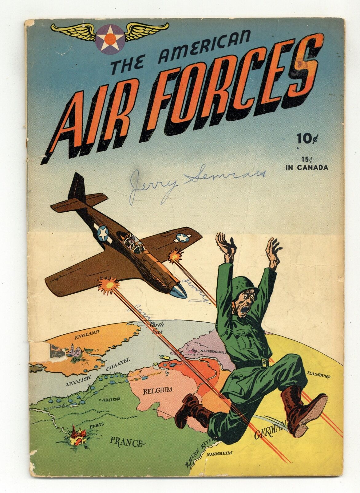 American Air Forces #1 GD 2.0 1944