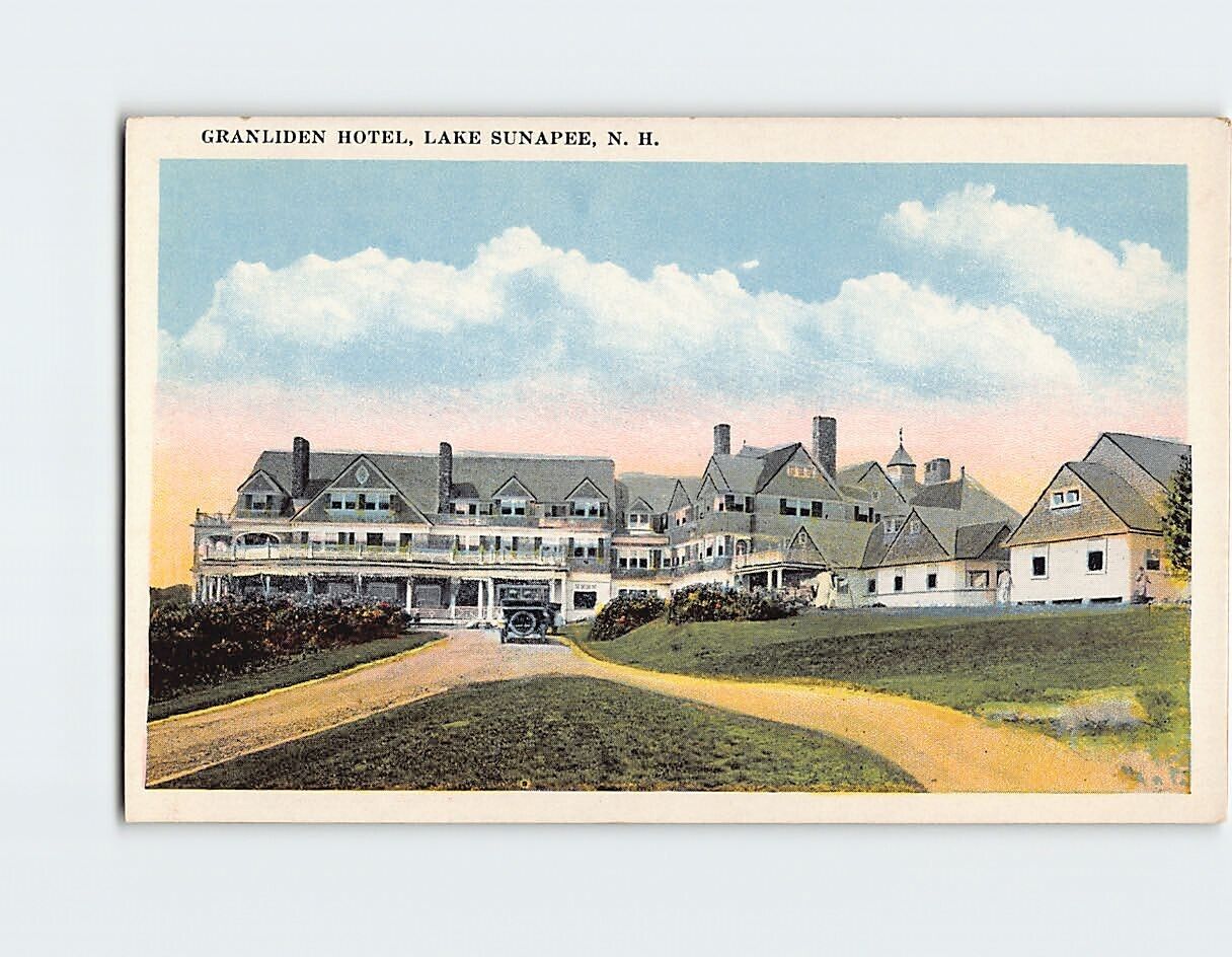Postcard Granliden Hotel, Lake Sunapee, New Hampshire