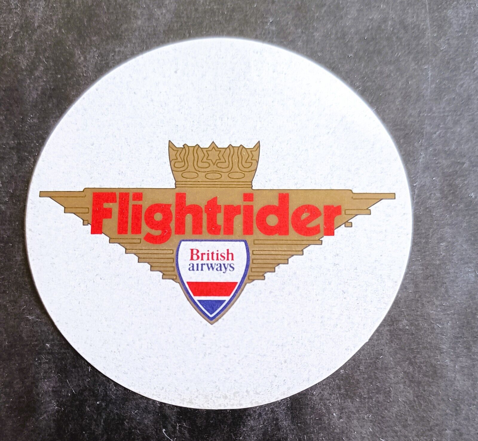 British Airways Jr Pilot Kiddie Wing FLIGHTRIDER Sticker