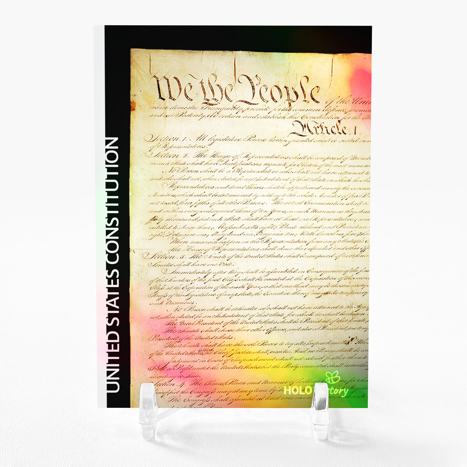 WE THE PEOPLE Card 2023 GleeBeeCo Holo History U.S. Constitution #WTUC