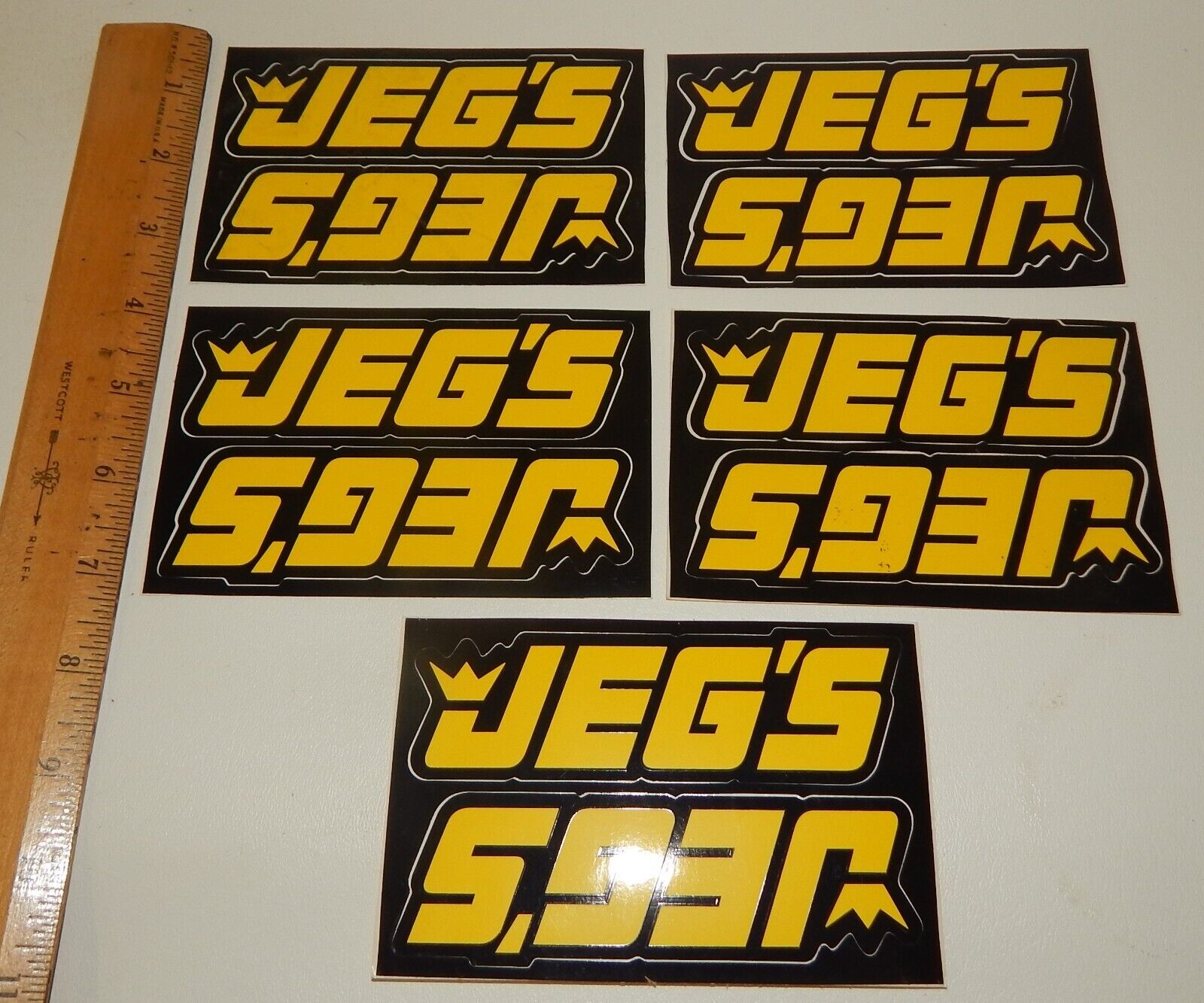 Lot of Vintage Jeg\'s Racing & Performance Parts Decals Stickers