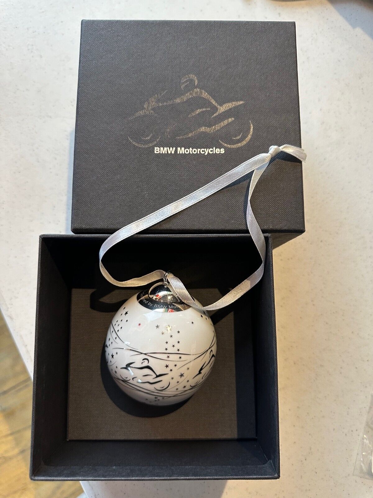 2001 BMW Motorcycles Collectors Edition Holiday Ornament Produced by Rosenthal
